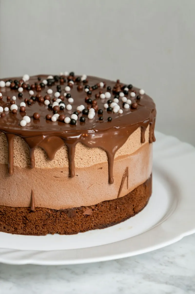 Pastel de Chocolate y Avellana