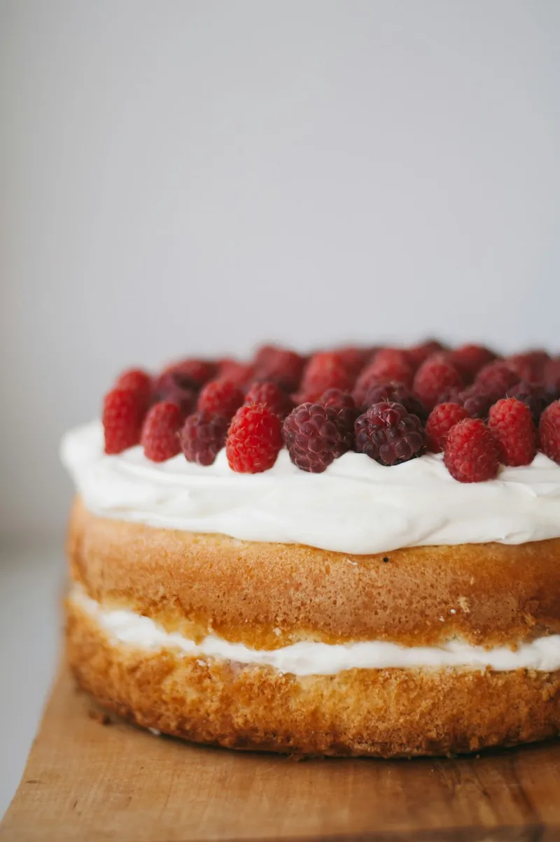 Naked Cake de Frambuesa