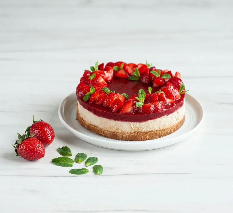 Tarta de Fresas y Vainilla