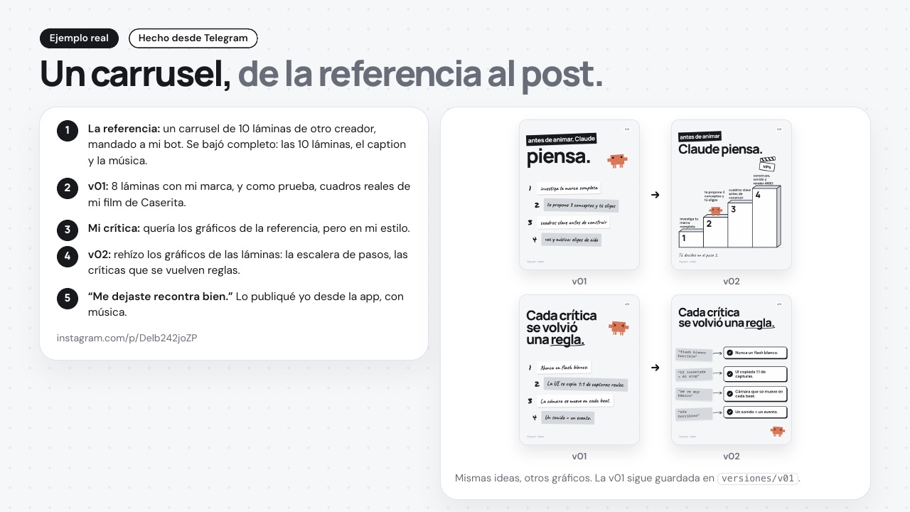 Caso real: un carrusel